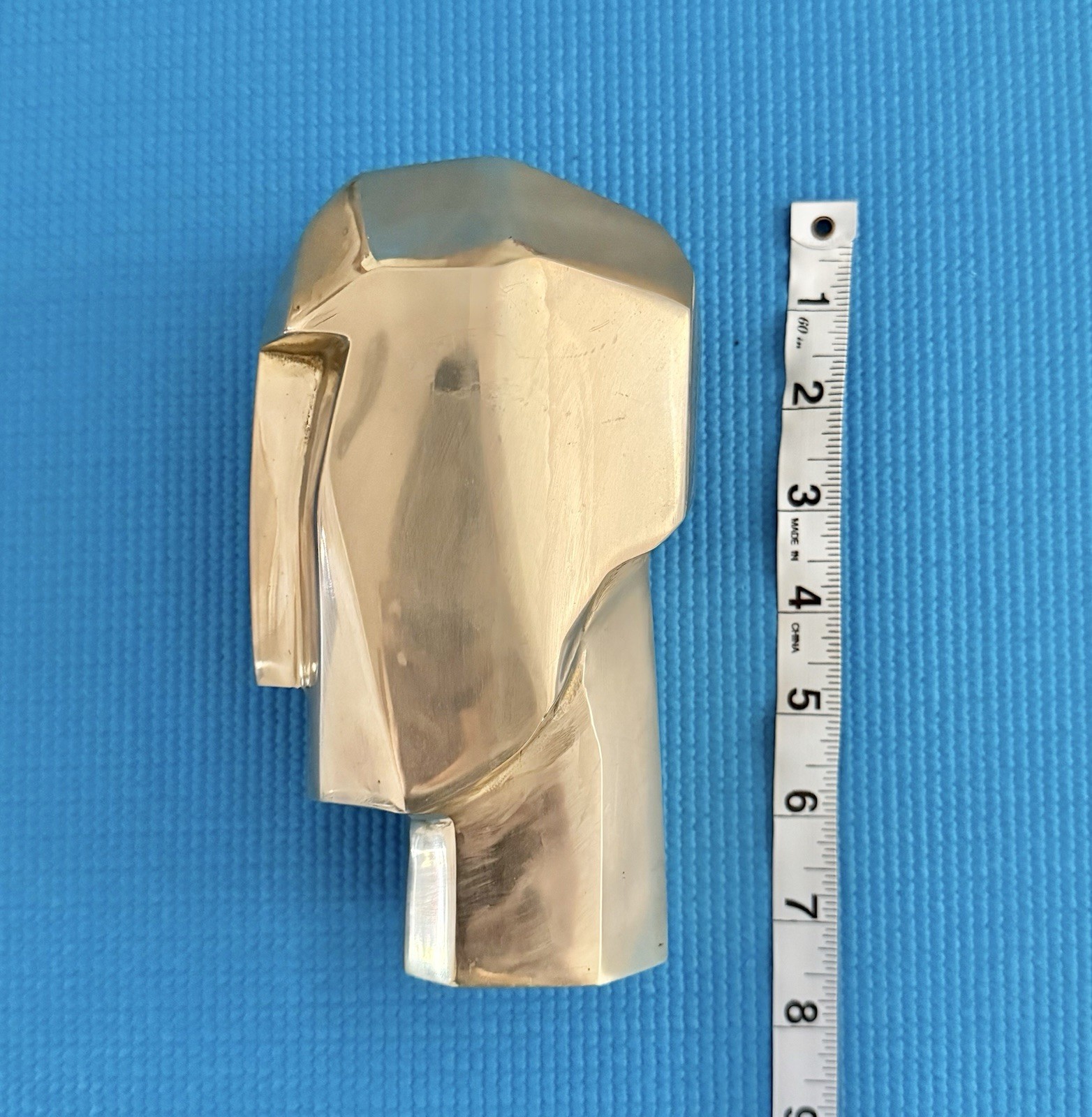 Brass Face Shape Piece Antique Finish