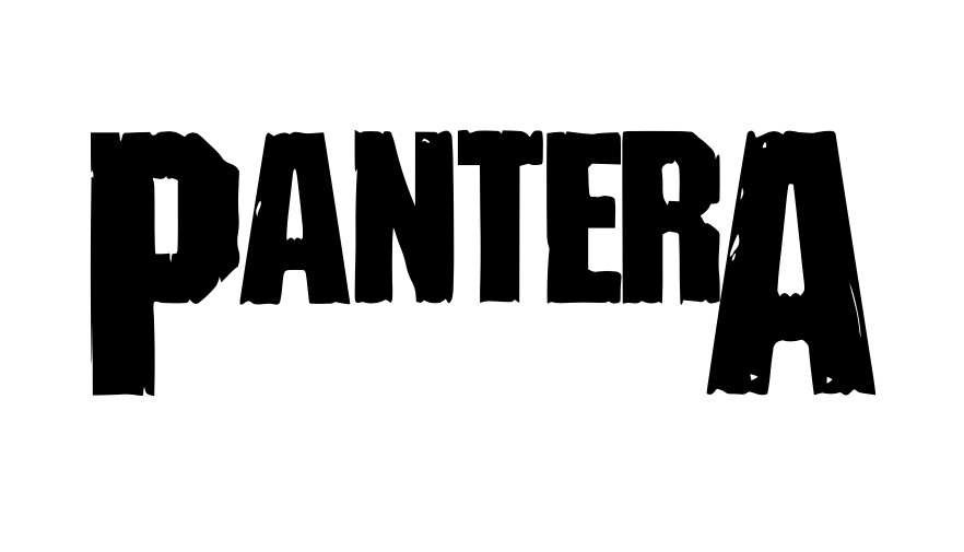 PANTERA Rock Band Die Cut Vinyl Decal Laptop Car Window Colors & Sizes