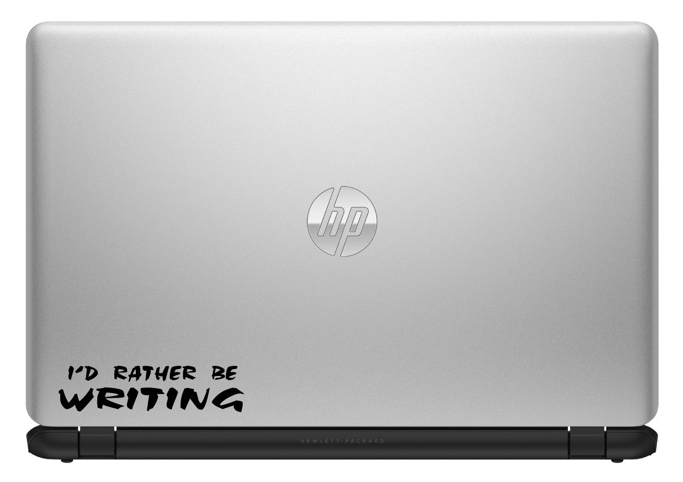 I'd Rather Be Writing Vinyl Decal Sticker for Car Window Laptop & More