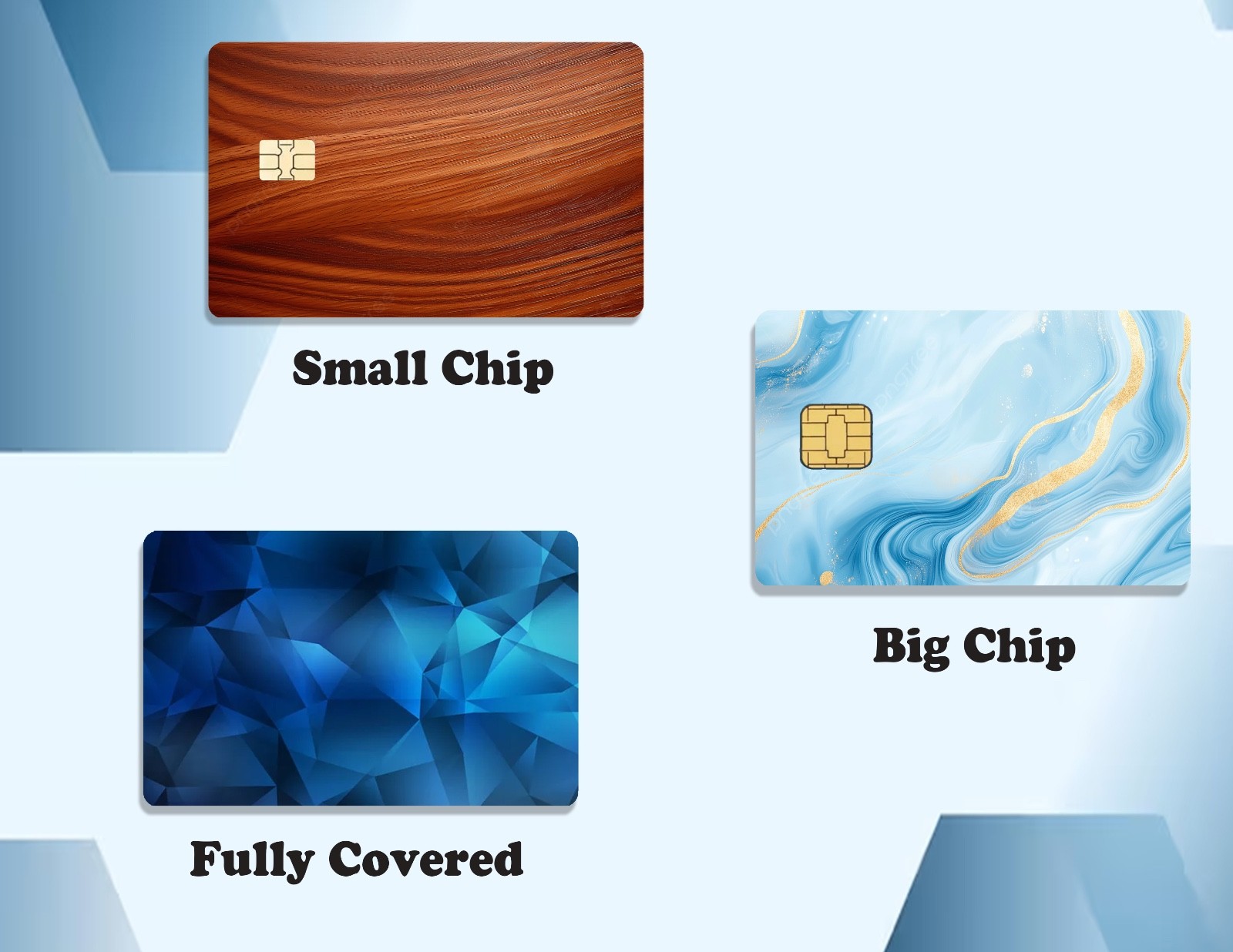Personalized Debit/ Credit Card Skin with Your Own Photo, Image or Any Design