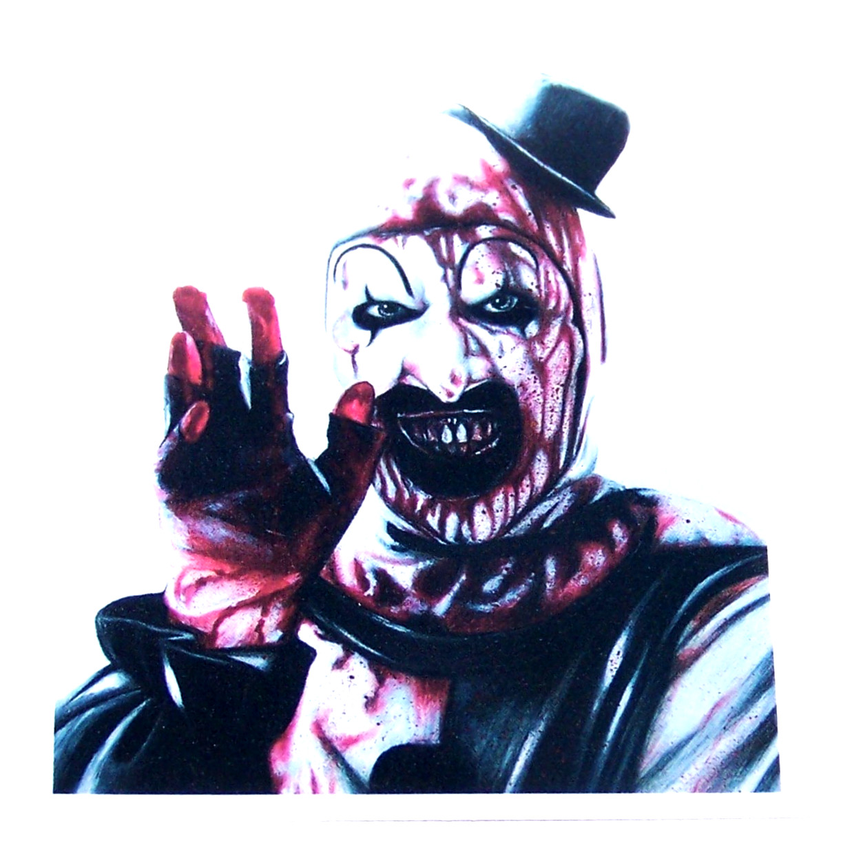 Terrifier Cut Sticker Decal Movie Horror Film "Art the Clown"