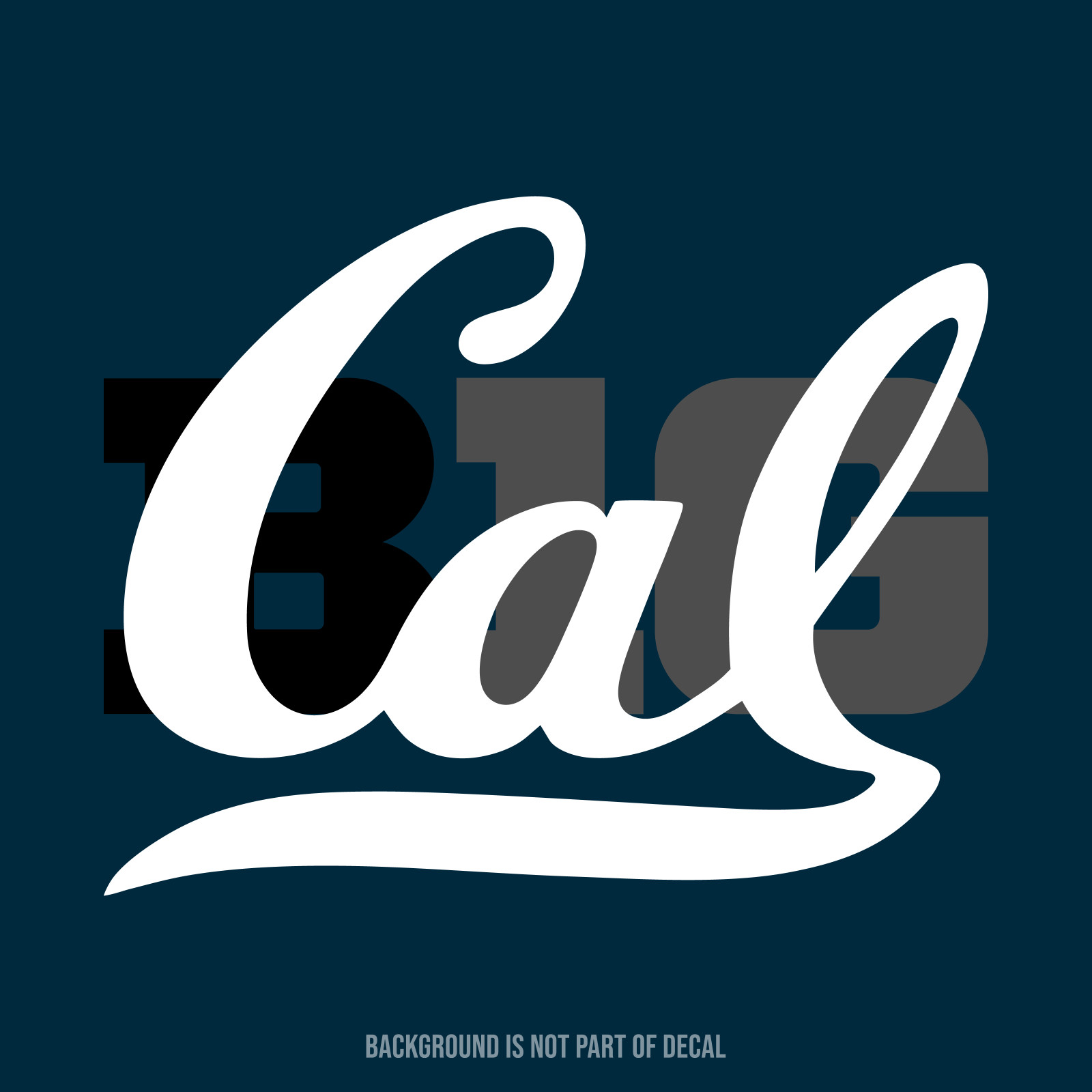 California Golden Bears Vinyl Decal Sticker