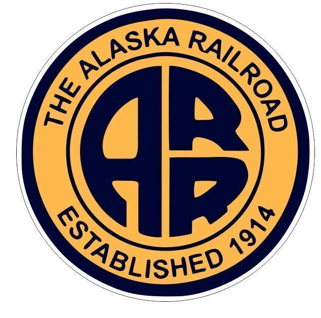 Alaska Railroad Railway Train Sticker Decal R7007
