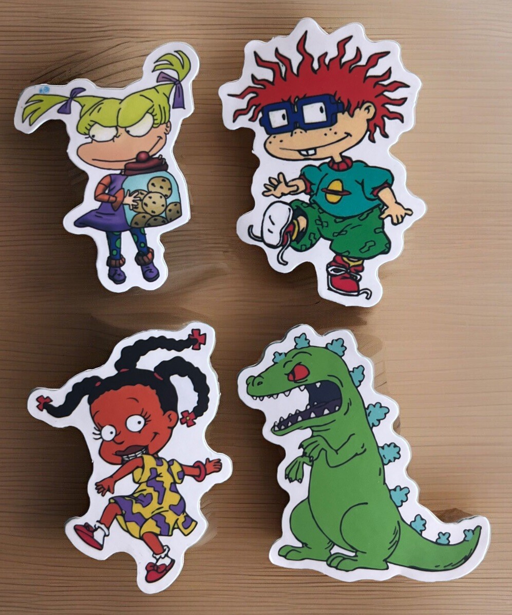 Nickelodeon Rugrats Sticker Pack Of 4!