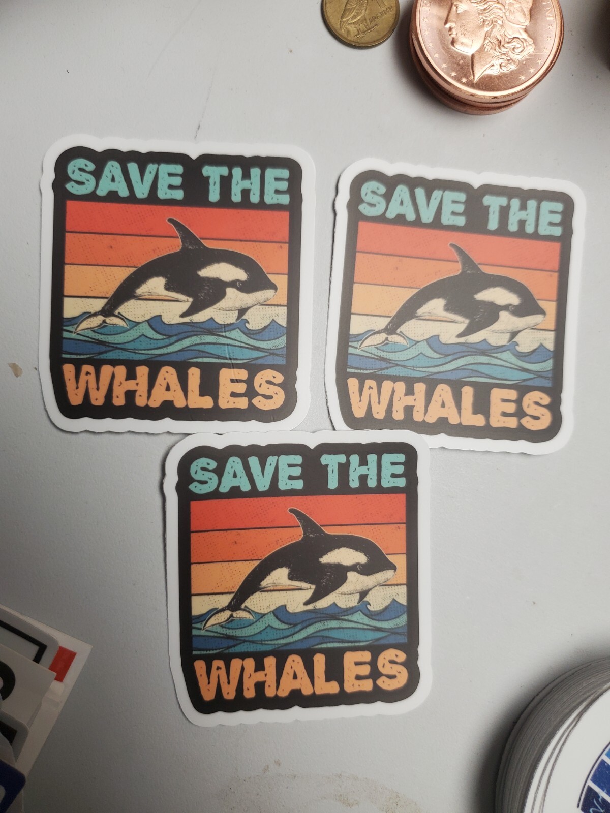 WILDLIFE CONSERVATION STICKERS VARIETY PACK (14) *WORLDWIDE 🌐 SHIPPING* WWF