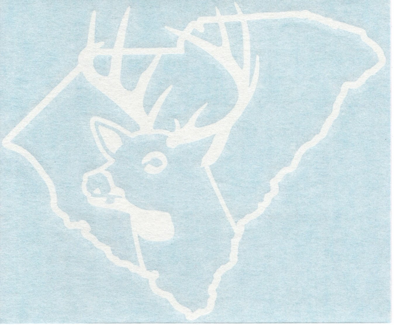 South Carolina State Deer Hunter Hunting Outdoor Car Vinyl Decal Sticker 01265