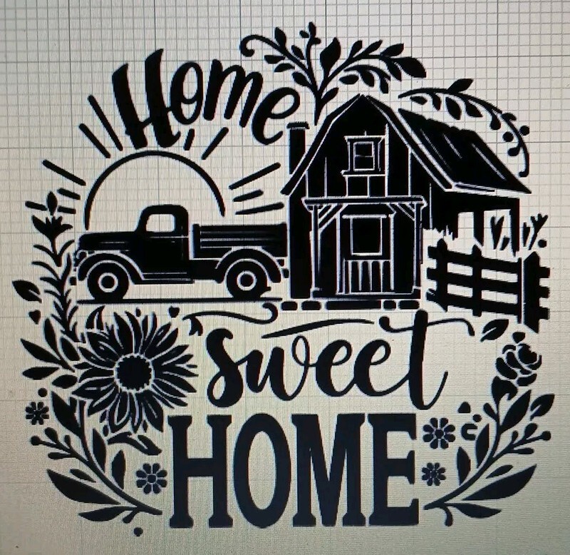 Home Sweet Home Decal