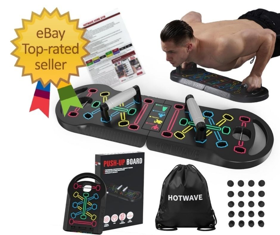 Push up Board Fitness, Portable Foldable 20 in 1 Push up Bar at Home Gym, Pushup