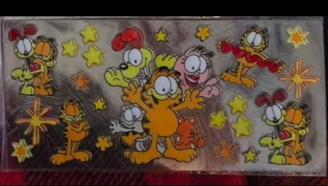 Garfield Uv Dtf Wraps