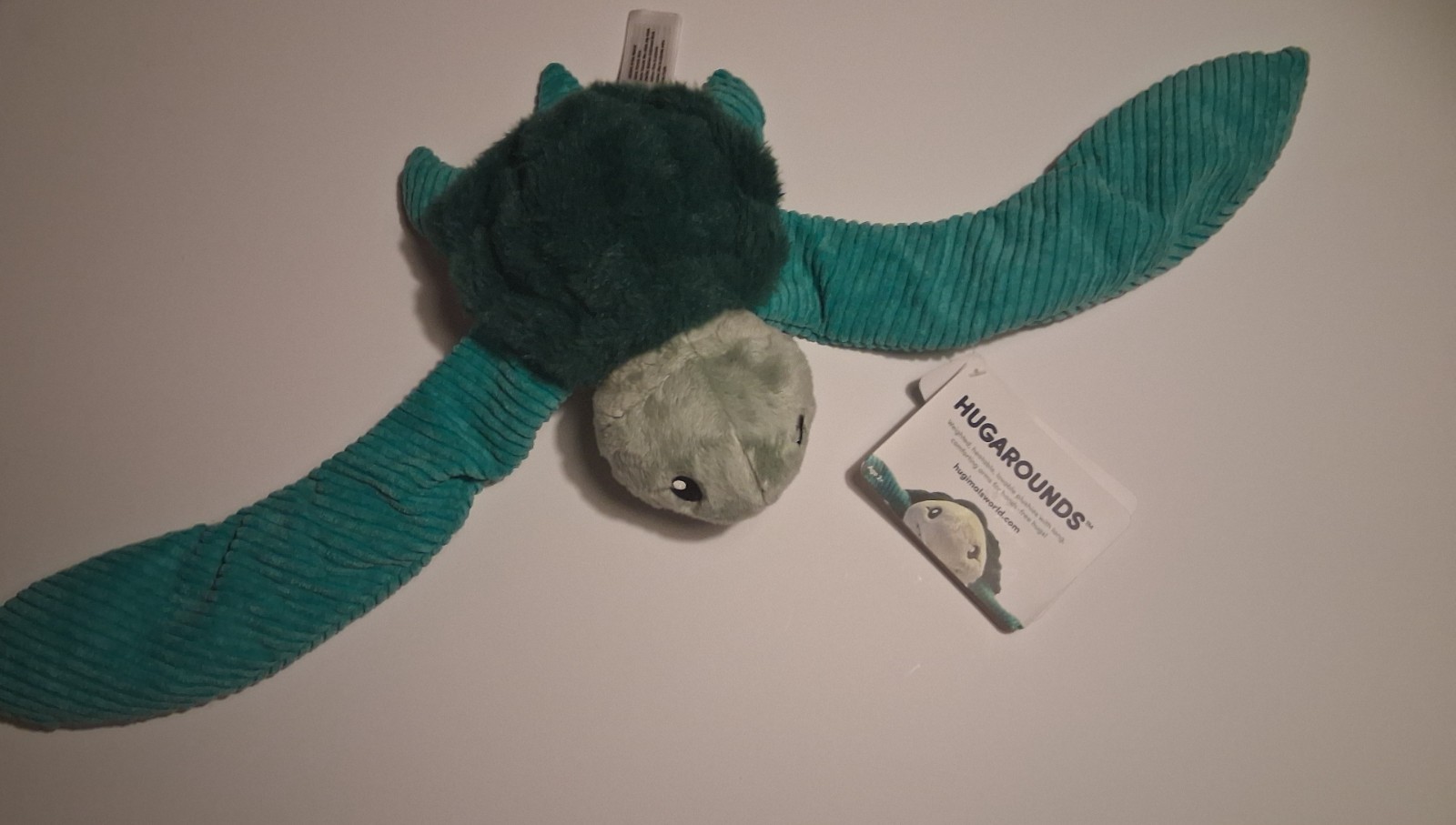 HUGIMALS Hugarounds Sidney The Sea Turtle 2.5 lb Microwaveable & Freezable Weigh