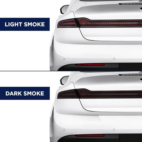 Pre-Cut Front Emblem Tint Compatible with Toyota Tacoma Limited, TRD Dark Smoke
