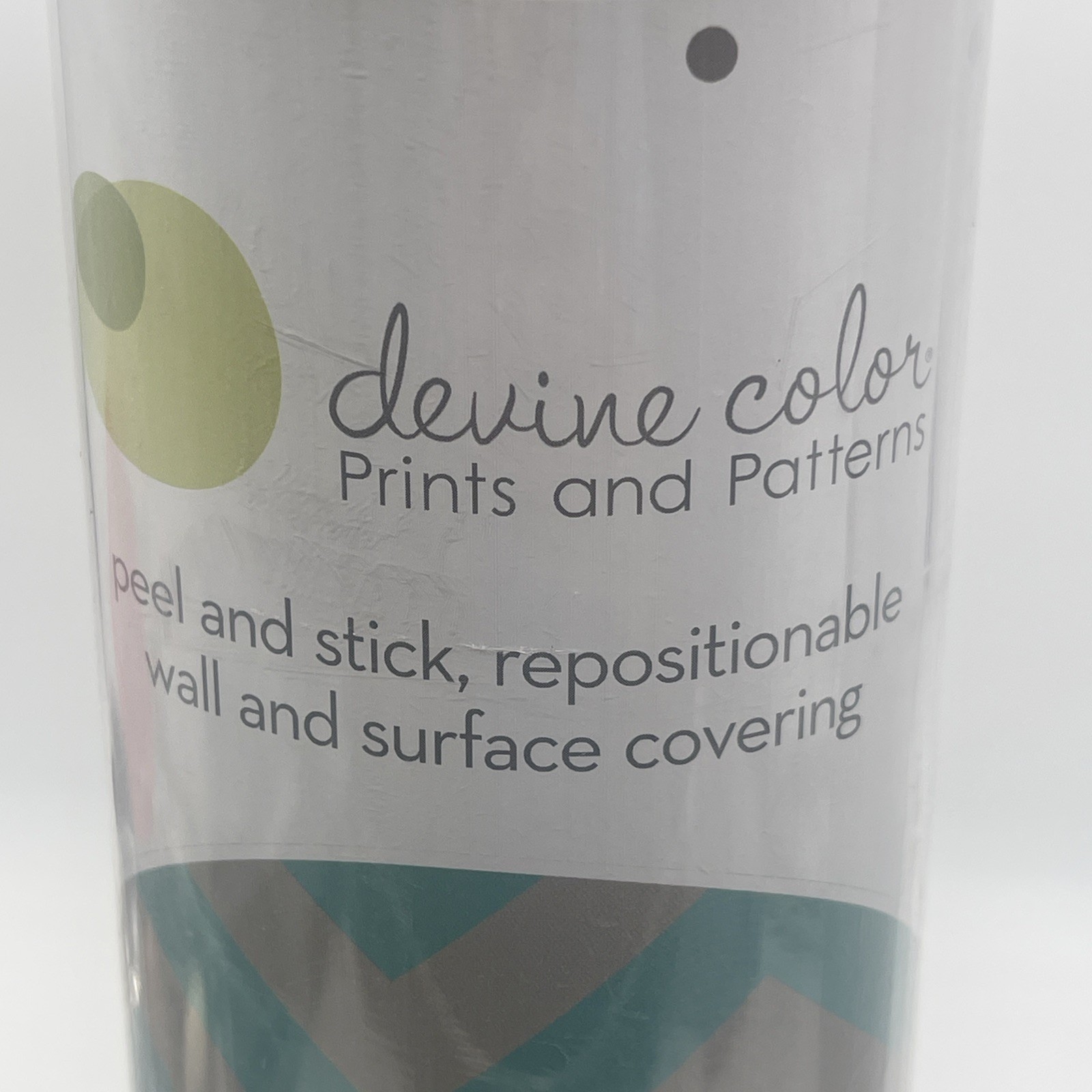 2- Devine Color Peel & Stick Chevron Wall Surface Covering Chevron Pond & Twig