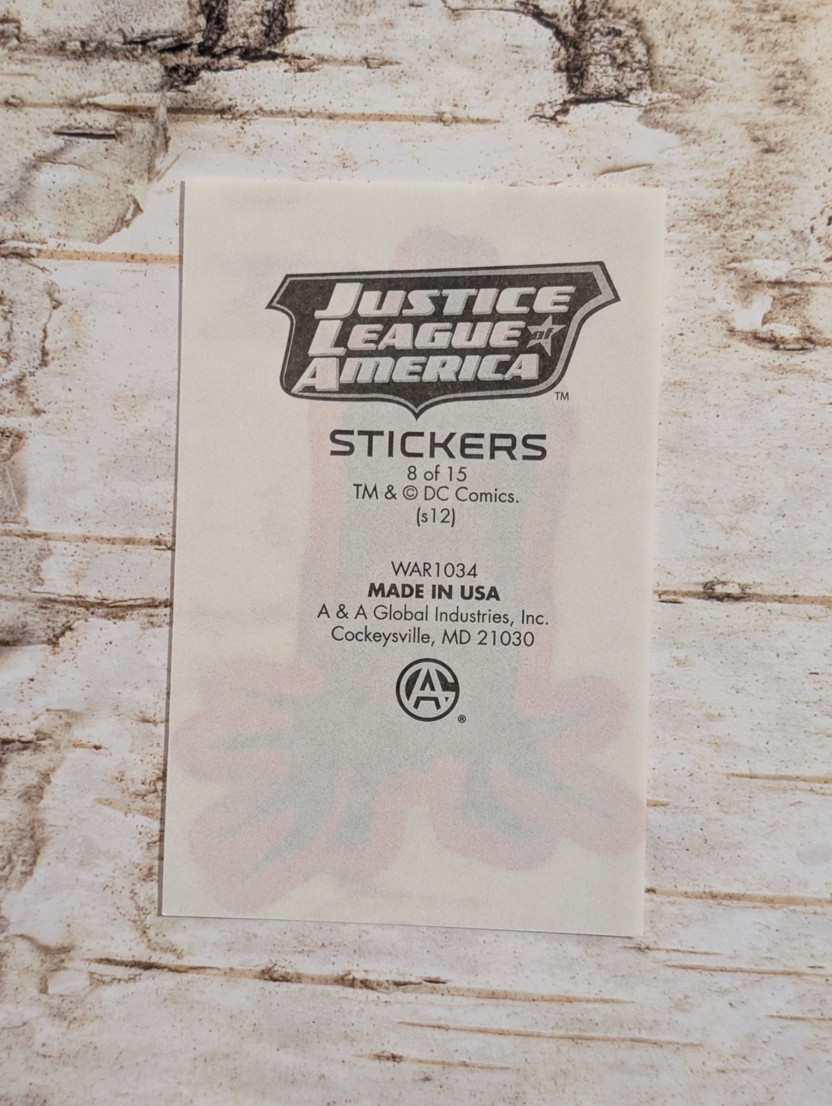 Batman Die-Cut Vending Sticker – Justice League Of America – DC Comics Character