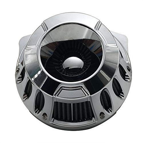 Air Cleaner Harley Filter Motorcycle Intake CNC Cut Kit for Fitment – B Chrome