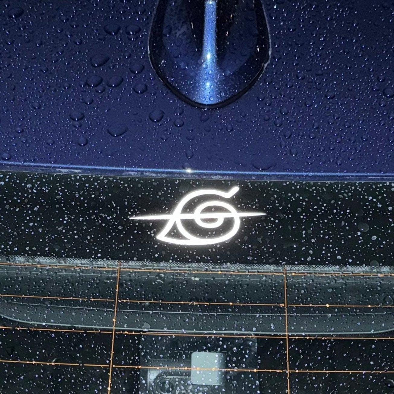 Hidden Leaf Village Anime Decal Ninja Car Vinyl Sticker Reflective 55+ Colors