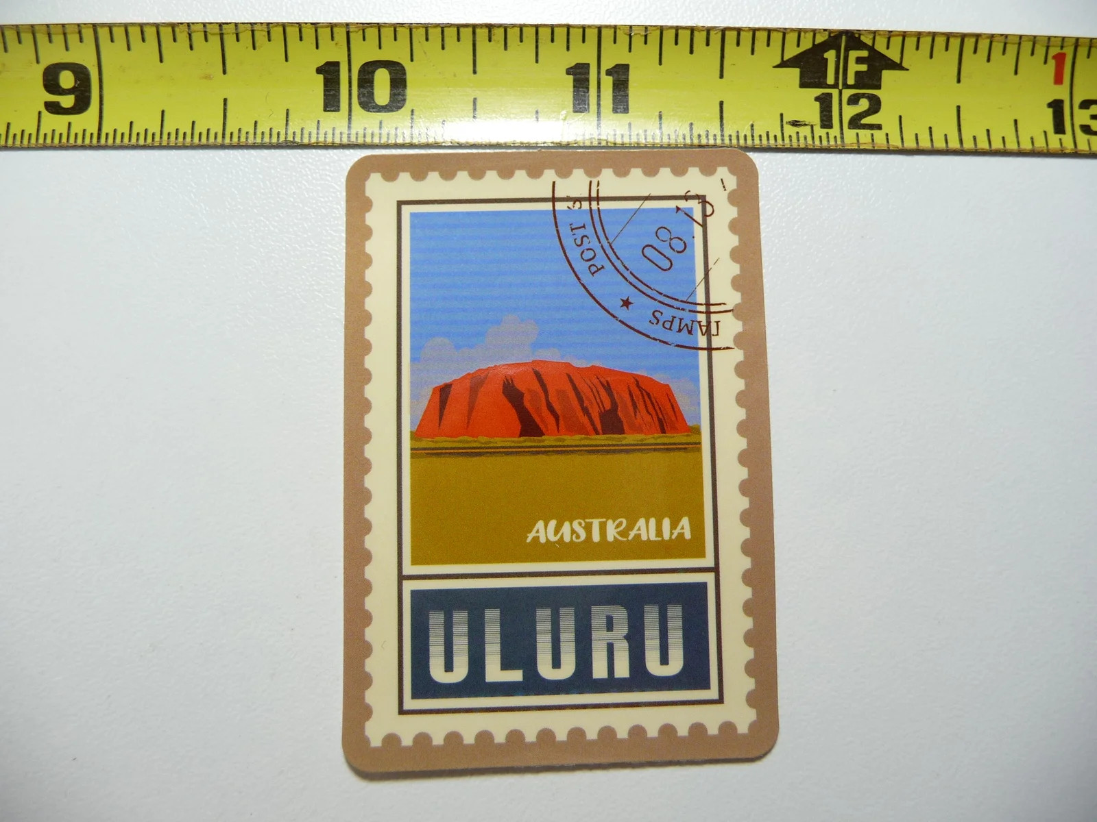 ULURU AYERS ROCK AUSTRALIA SMALL STICKER DECAL WORLD TRAVEL SITES FAMOUS