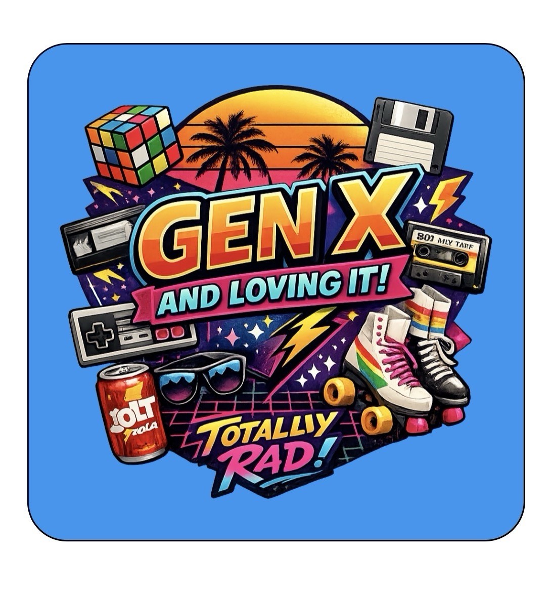 Gen X Sticker