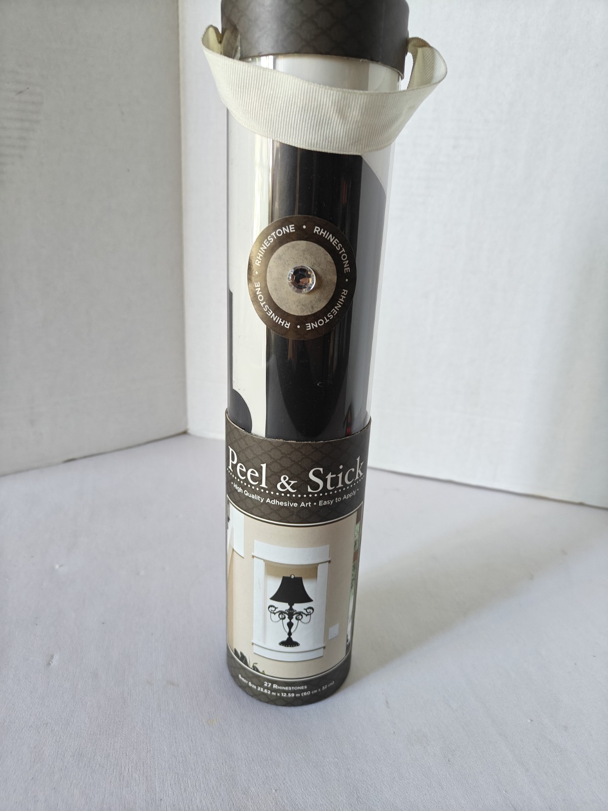 Peel And Stick Rhinestone Candelabra Wall Art Decal Decorative Graphic Bling