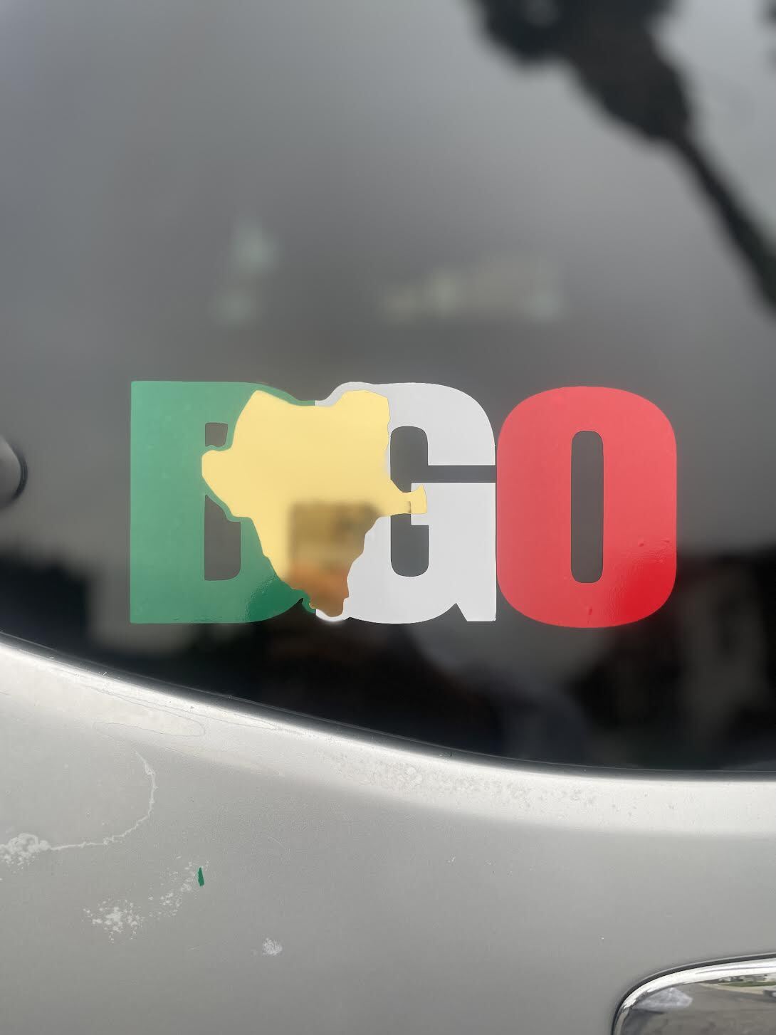 Mexico Tri-color Decal Vinyl Sticker DIY Car Bumper Window