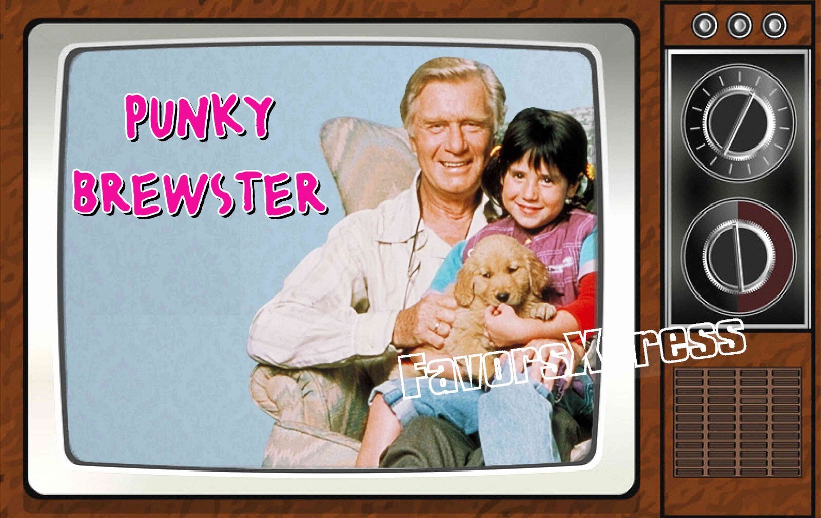 Punky Brewster Classic TV Show PHOTO MAGNET 4 X 2.5 INCHES