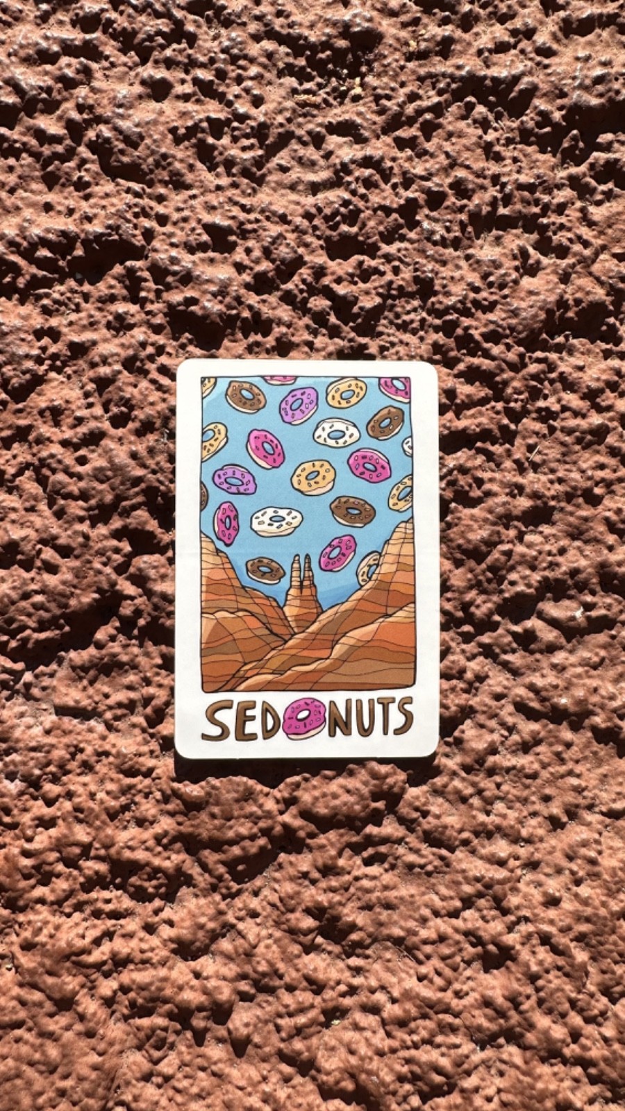 Exclusive Sedonuts and Coffee Stickers SEDONA ARIZONA