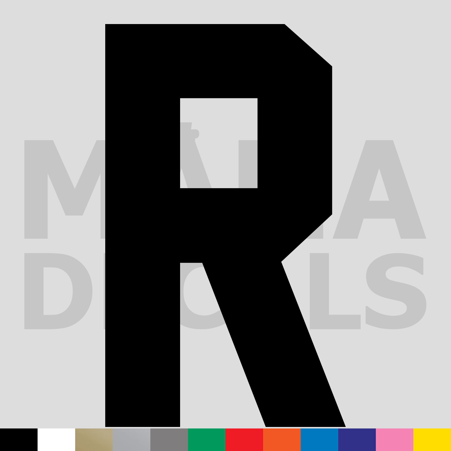 Jersey Letter R Vinyl Die Cut Decal Sticker – Sport Athlete Alphabet Text