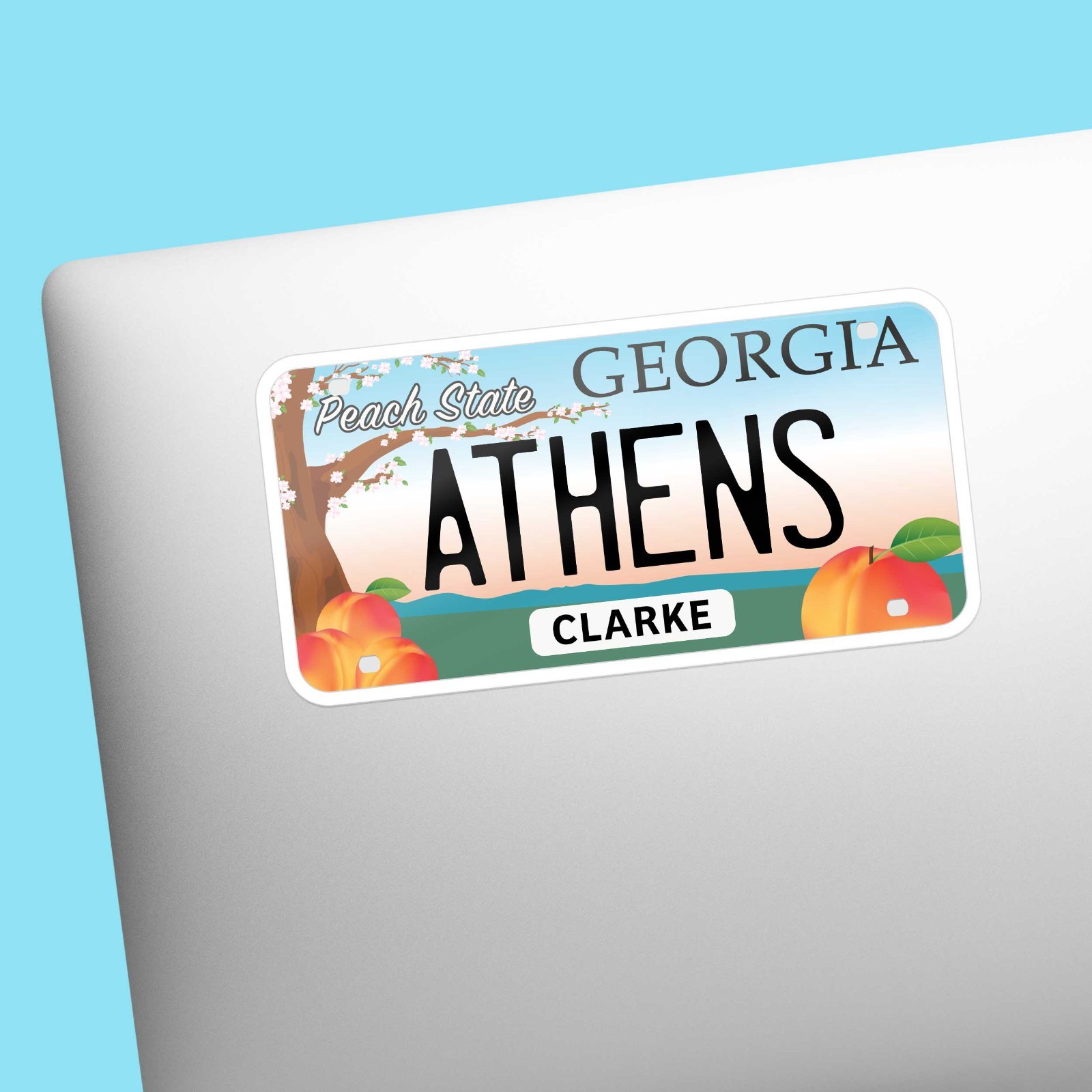 Georgia License Plate Stickers – Choose Your GA City