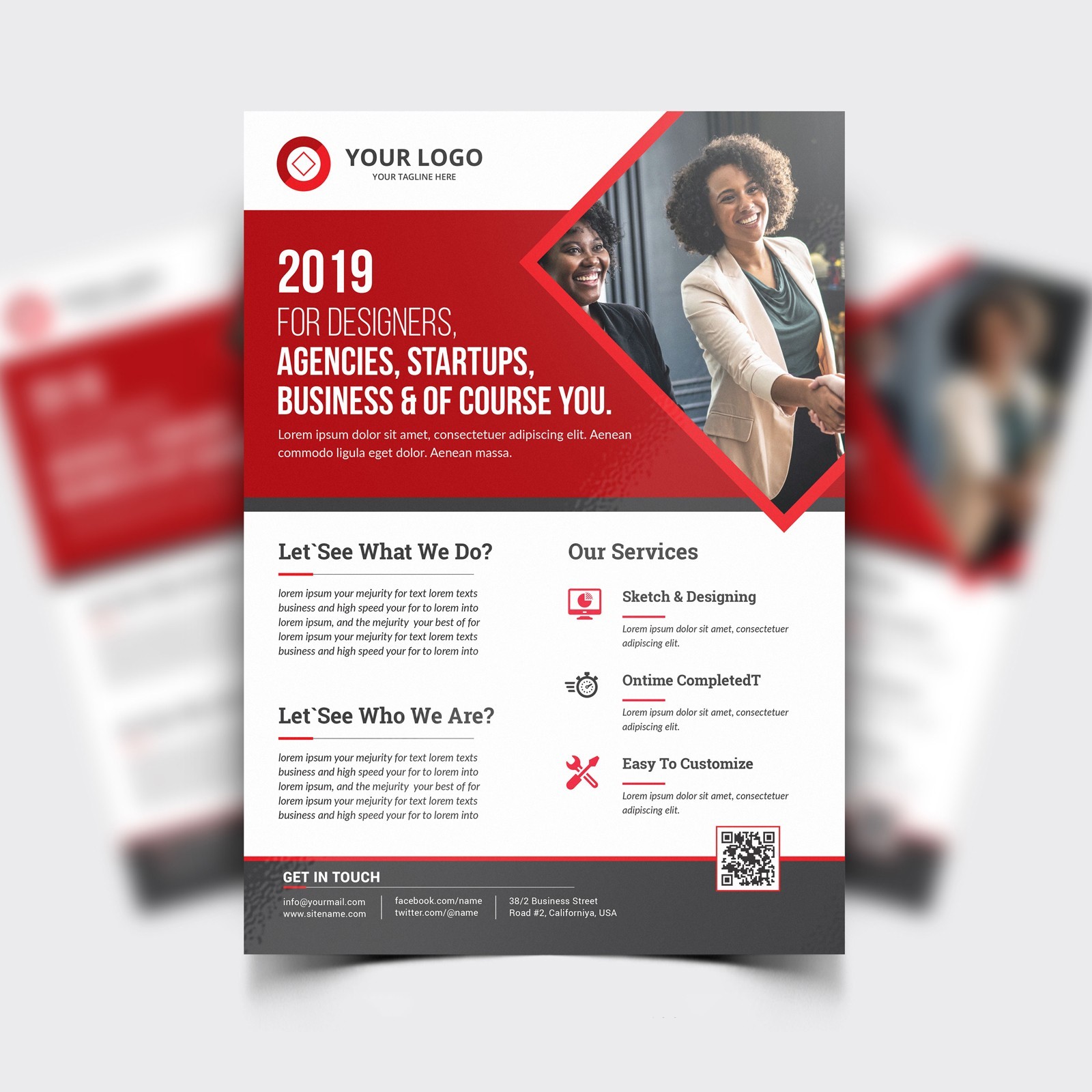 Premium Custom Flyers – Business, Event & Promotional | 100 lb. Gloss Paper