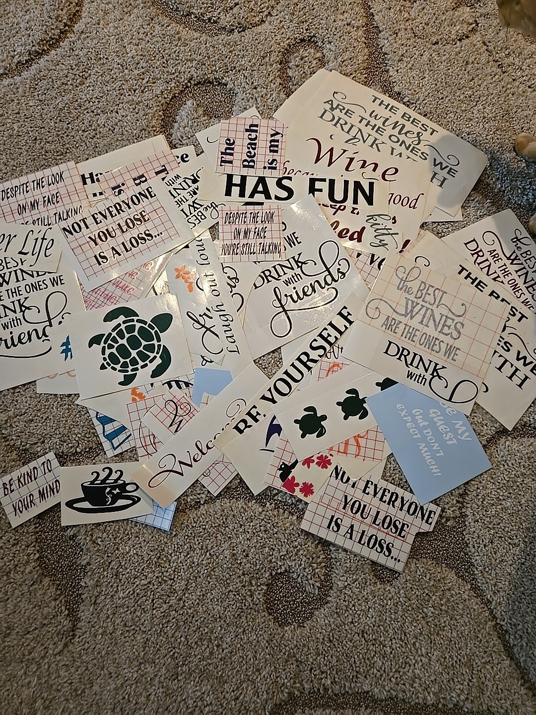 Vinyl Cut Designs Made With Oracle 651 Over 200 pieces Ready to use