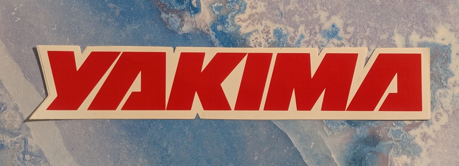 Yakima Roof Racks Die-Cut Sticker Decal – Bike Snow Camping Cargo Hitch Towing