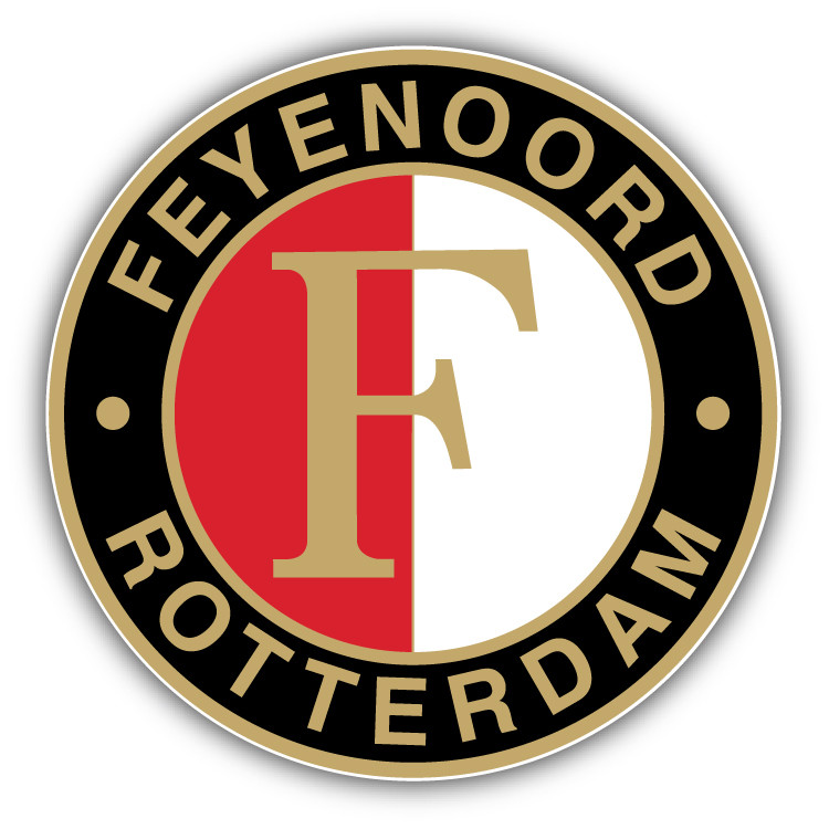Feyenoord FC Netherlands Soccer Football Car Bumper Sticker Decal 5" x 5"