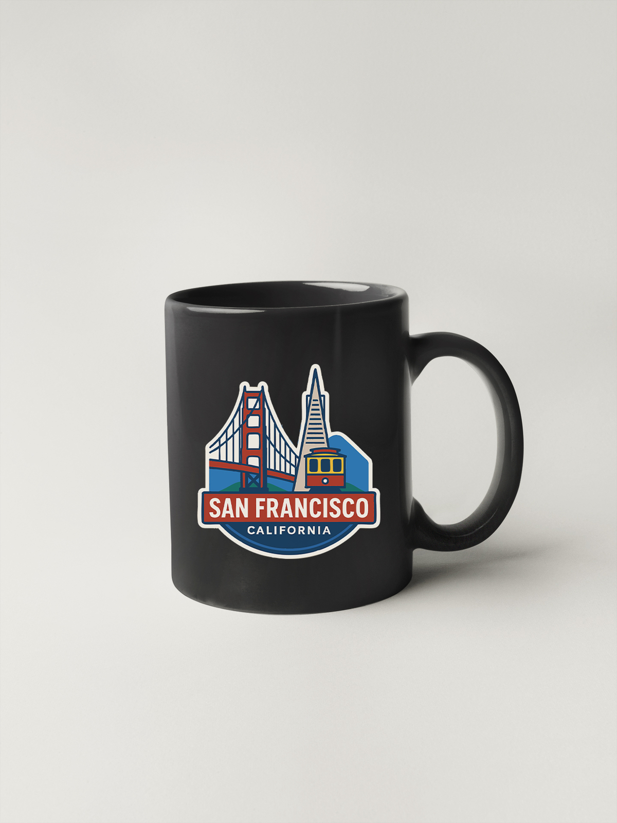 San Francisco Sticker Decal Vinyl Die-Cut City Skyline Landmark Design