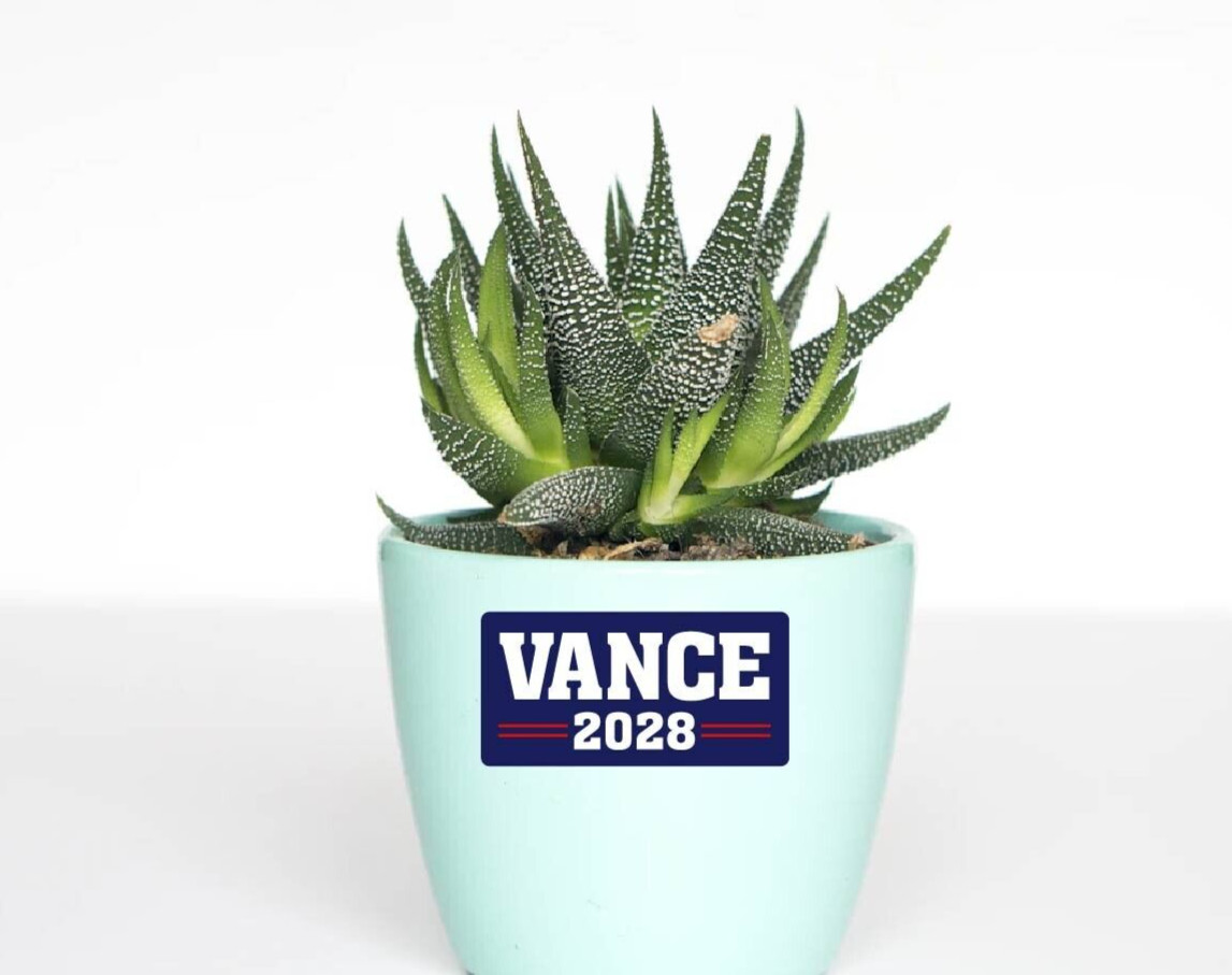 Vance 2028 Decal Sticker MAGA Garbage 2024 Election America Trump JD Red Wave VP