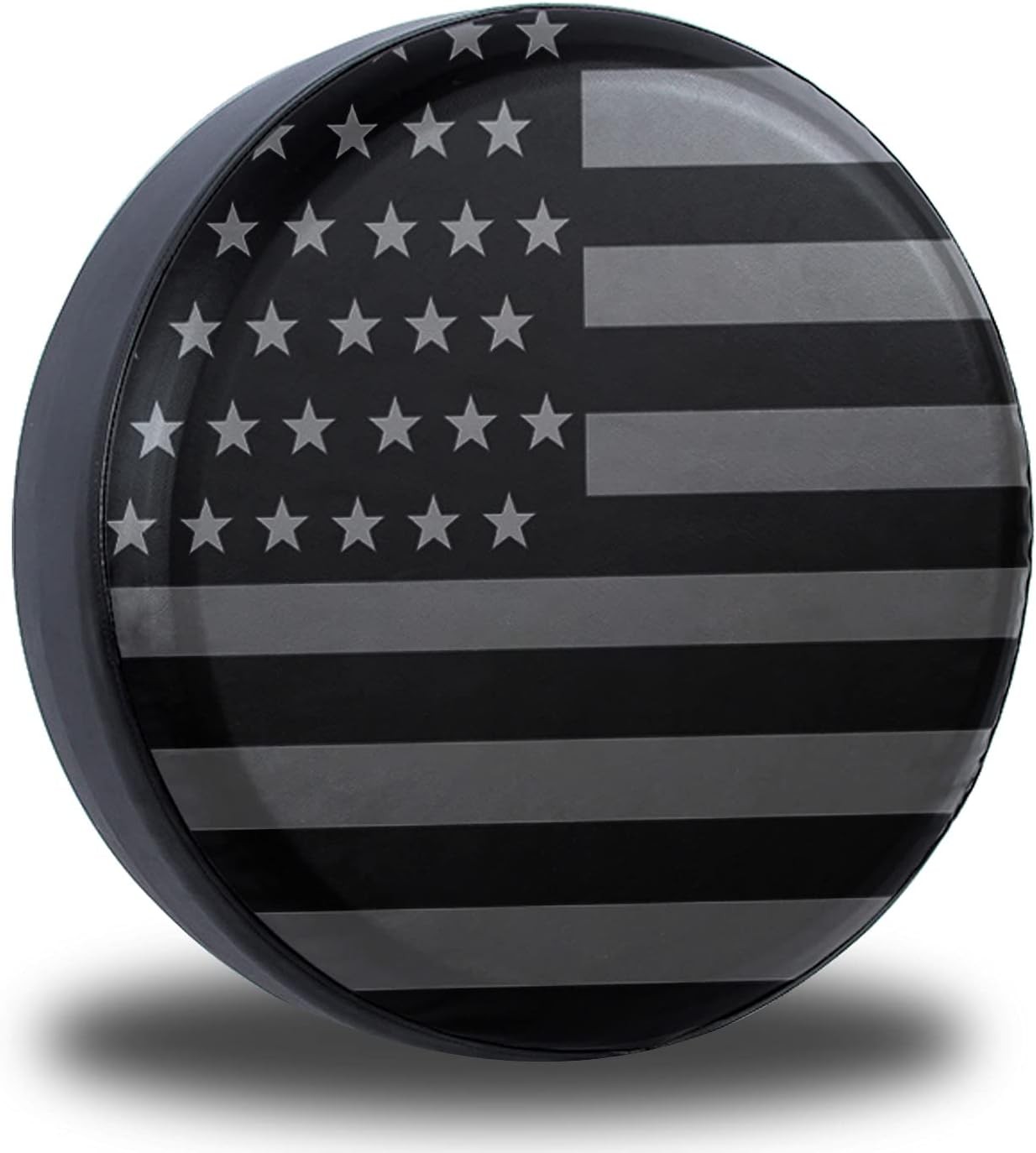 American Flag Spare Tire Cover, Fit For Jeep Wrangler, Rv, SUV, Truck, Trailer