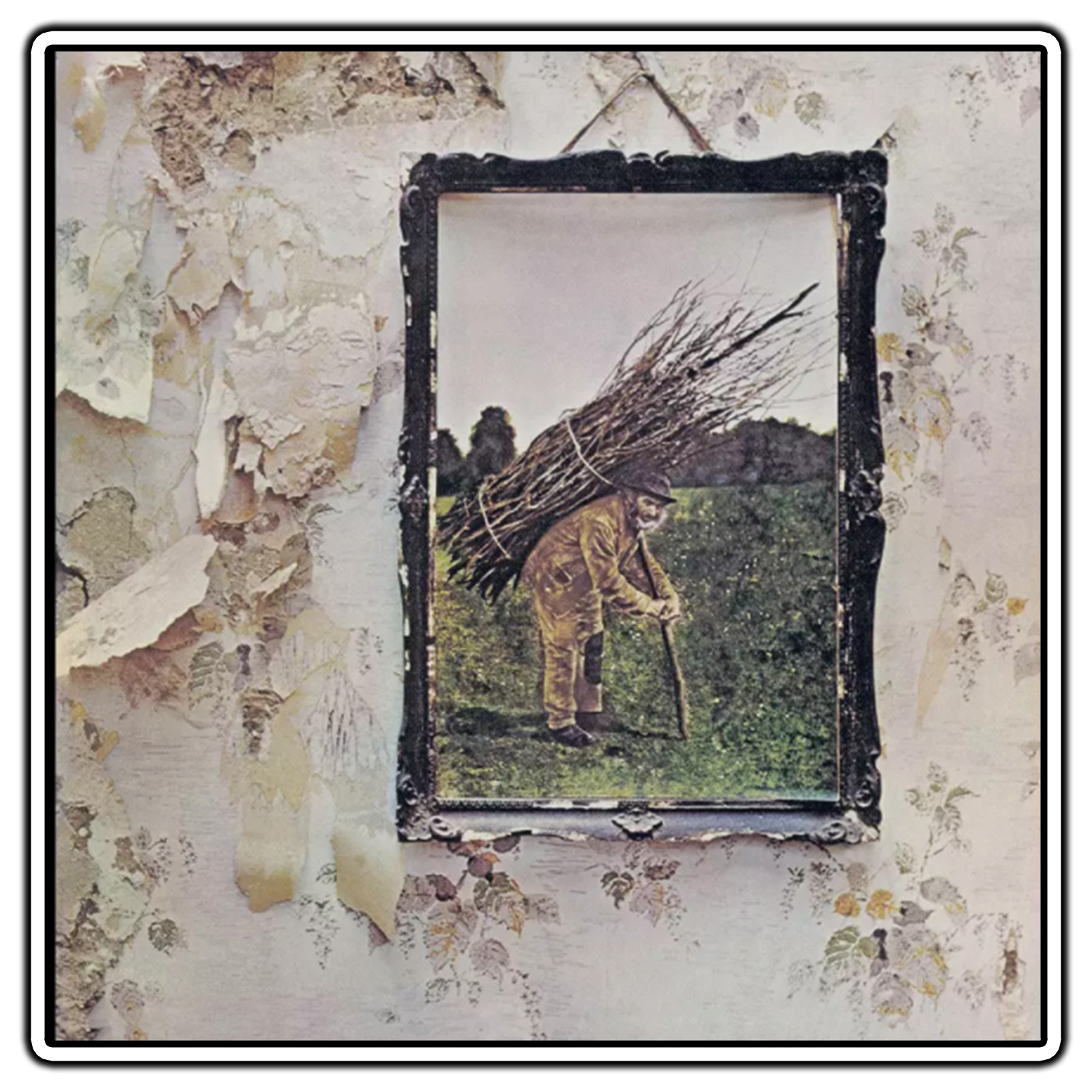 Led Zeppelin – IV Zoso Album Cover Sticker Waterproof Vinyl Decal Die-Cut