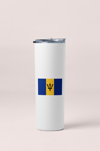Barbados Flag Sticker Decal