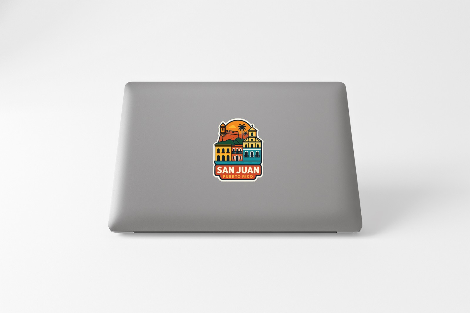 San Juan Puerto Rico Sticker Decal Vinyl Die-Cut City Skyline Landmark Design