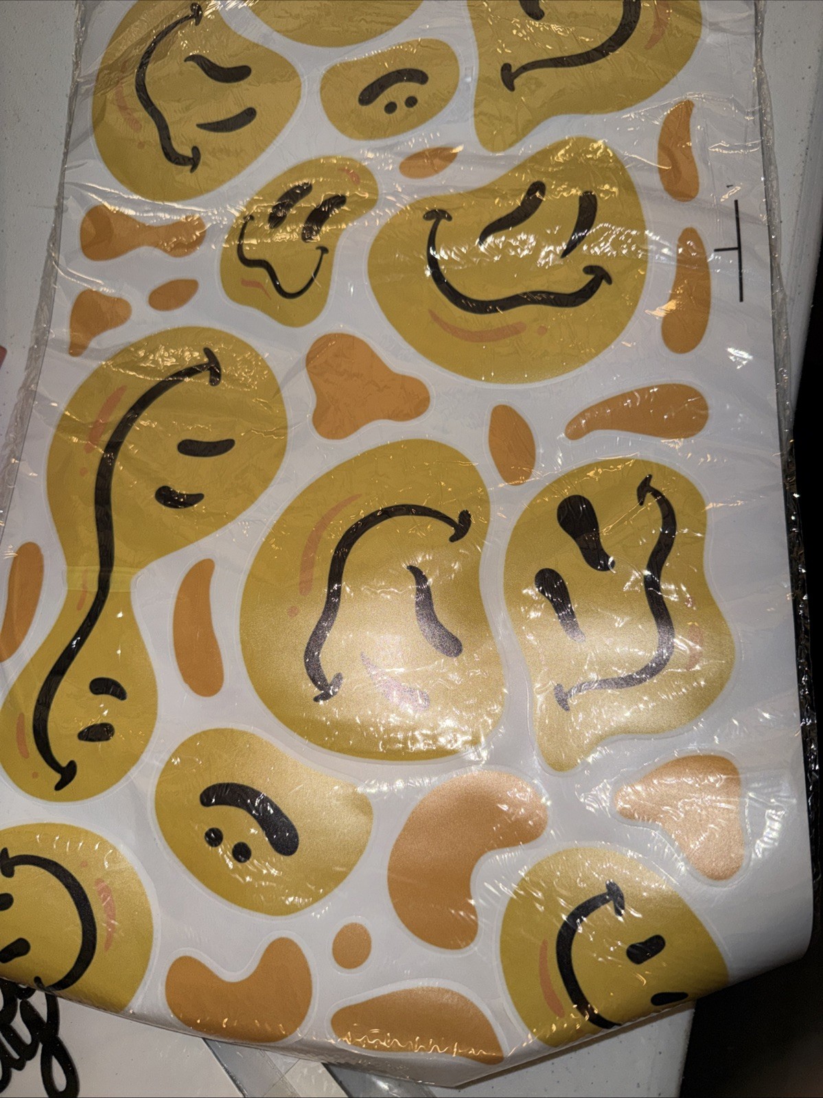 Smiley Face Wall Decals 2 Sheets