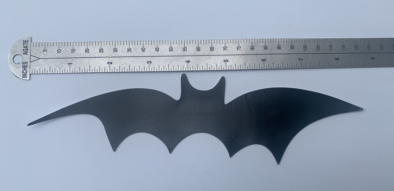 Bat Shaped Diecut Glossy Sticker Halloween