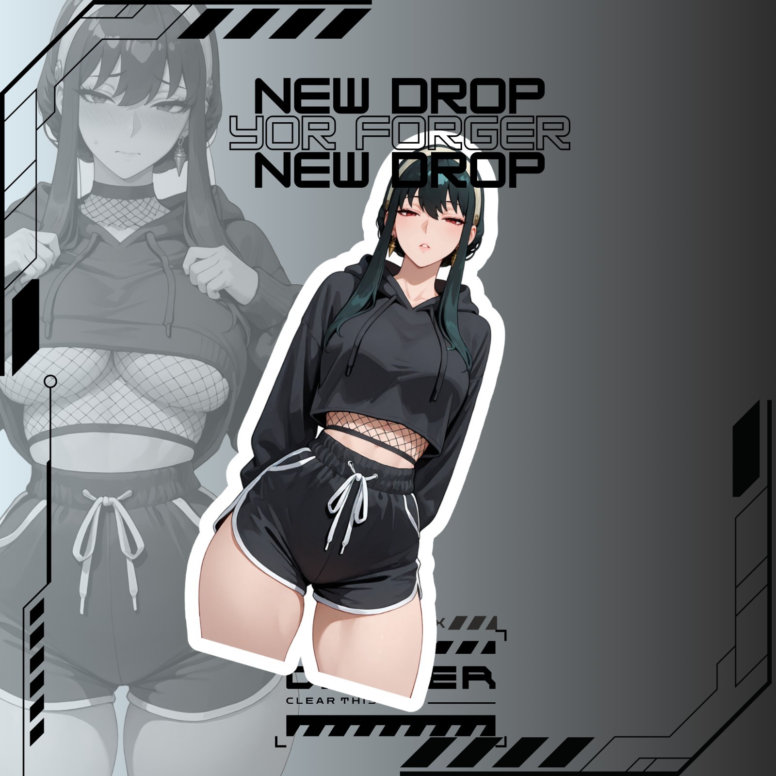 Yor Forger | Spy X Family | Anime Girl Waifu Sticker Decal