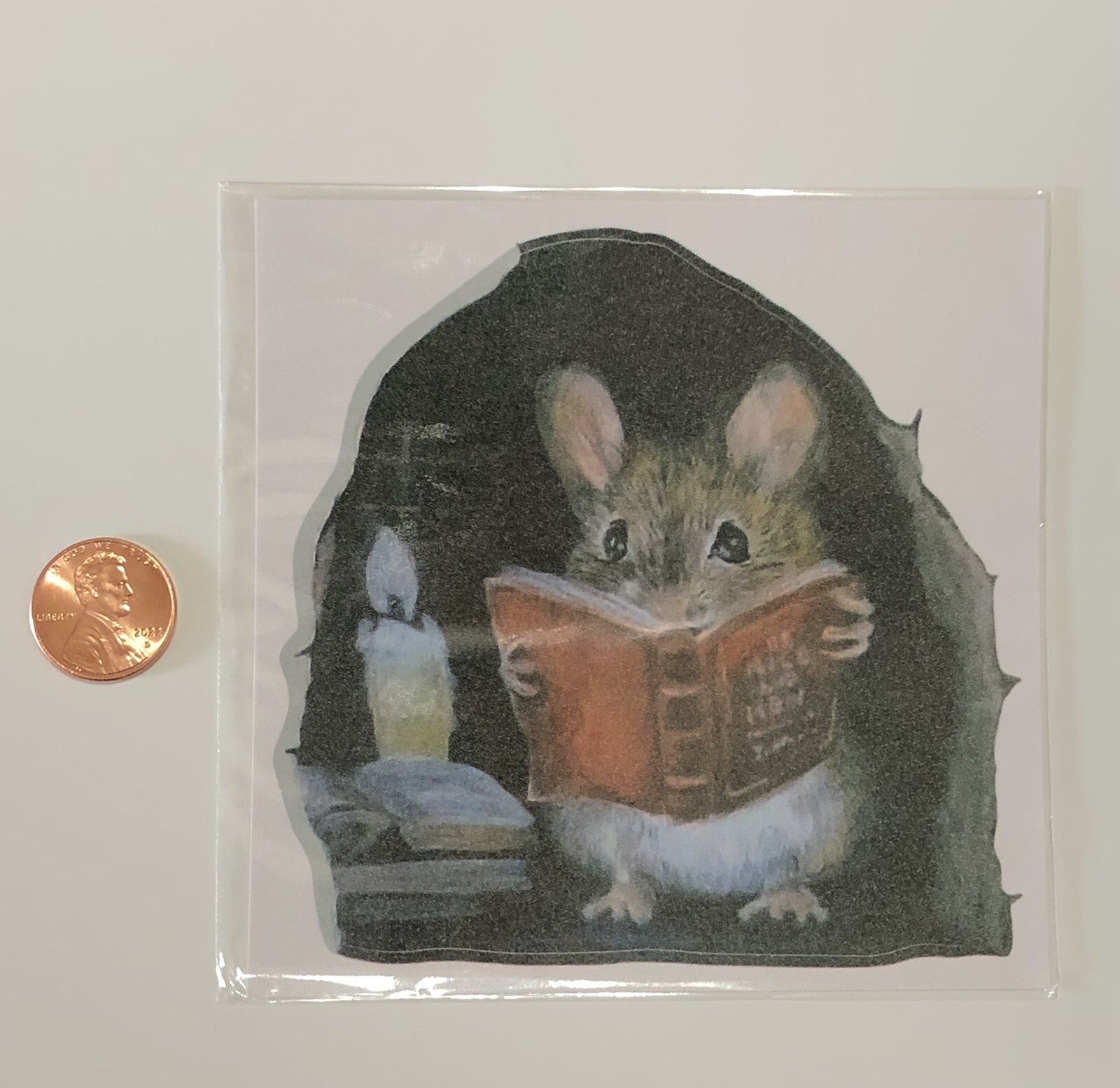 3D Wall Sticker Realistic Mouse Decal Miniature Mouse Hole Home Decoration Mural