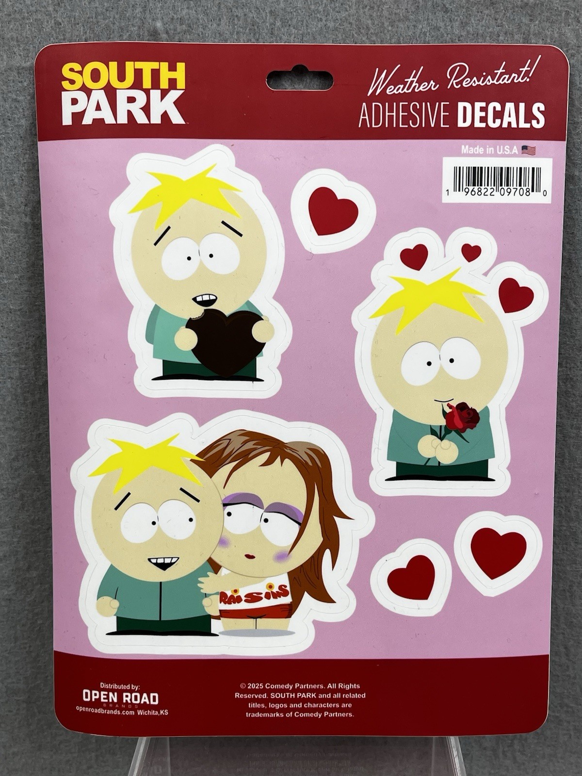 Open Road South Park Weather Resistant Adhesive Decals