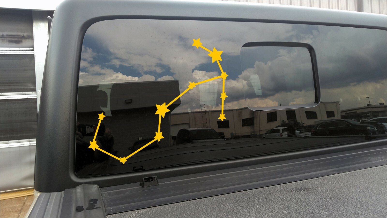 Scorpio Constellation Vinyl Decal – Stars Astrology Zodiac Sign Scorpion Sticker