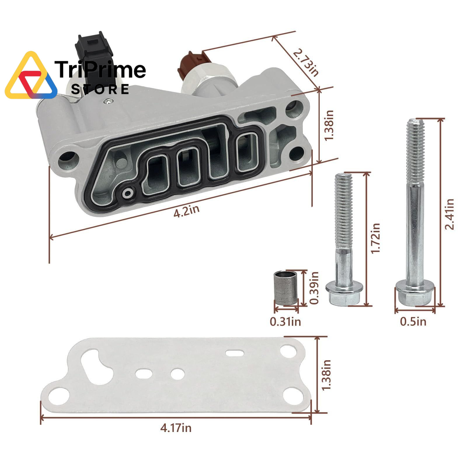 Solenoid Variable Valve Timing Solenoid Compatible with Honda Acura Odyssey Pilo
