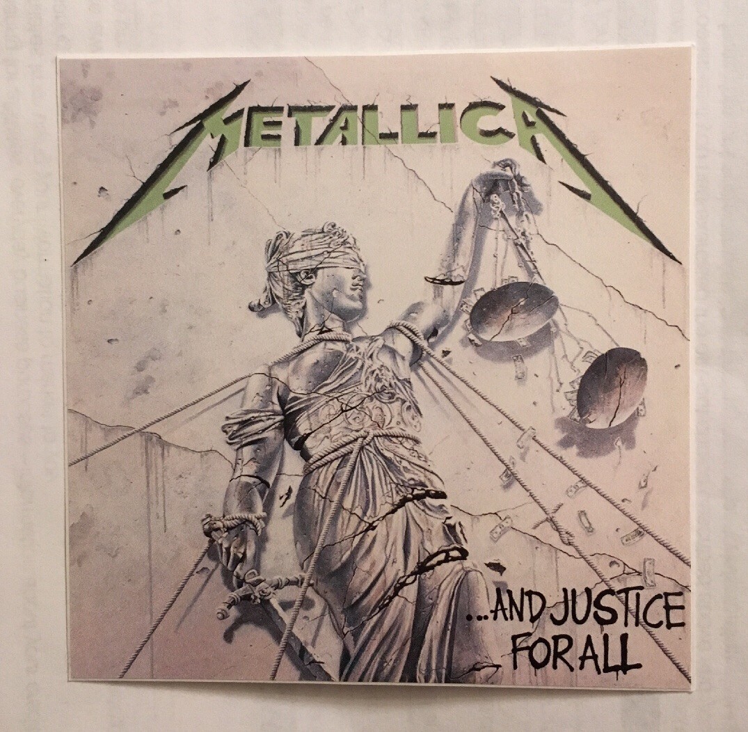 Metallica Sticker – And Justice For All