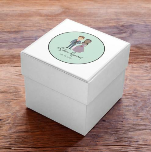 Custom Logo Stickers Personalized Vinyl Labels for Business 50 pk. | instMerch