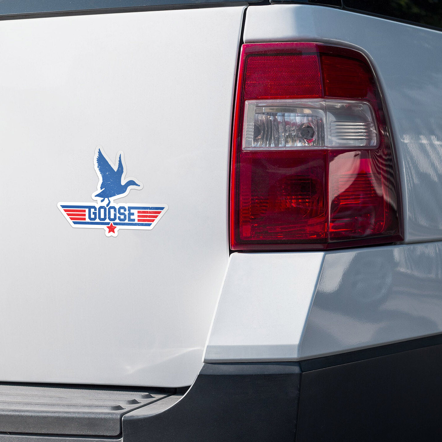 Top Goose Car Bumper Vinyl Sticker Decal