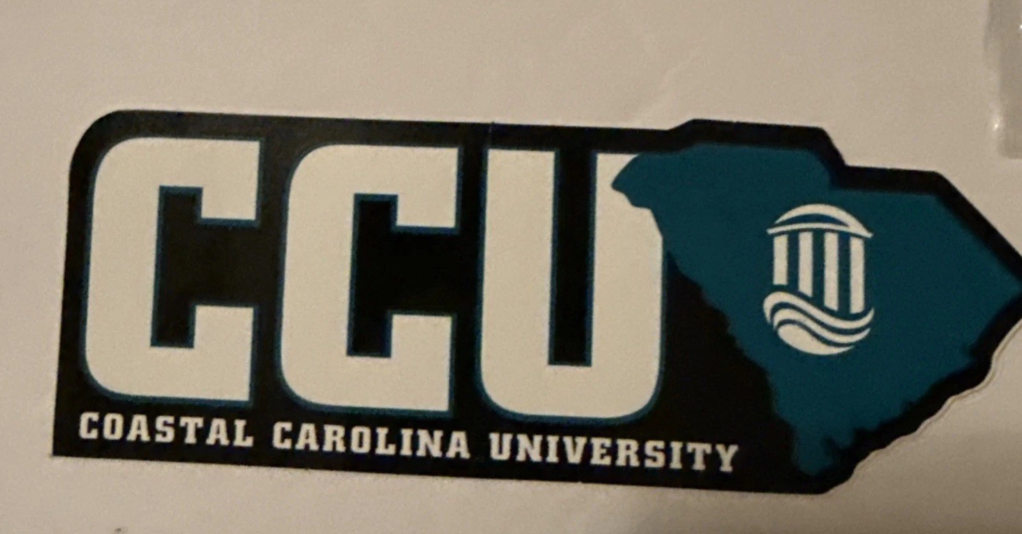 Coastal Carolina Chanticleers Decals Legacy tabletop decor phone wallet CCU