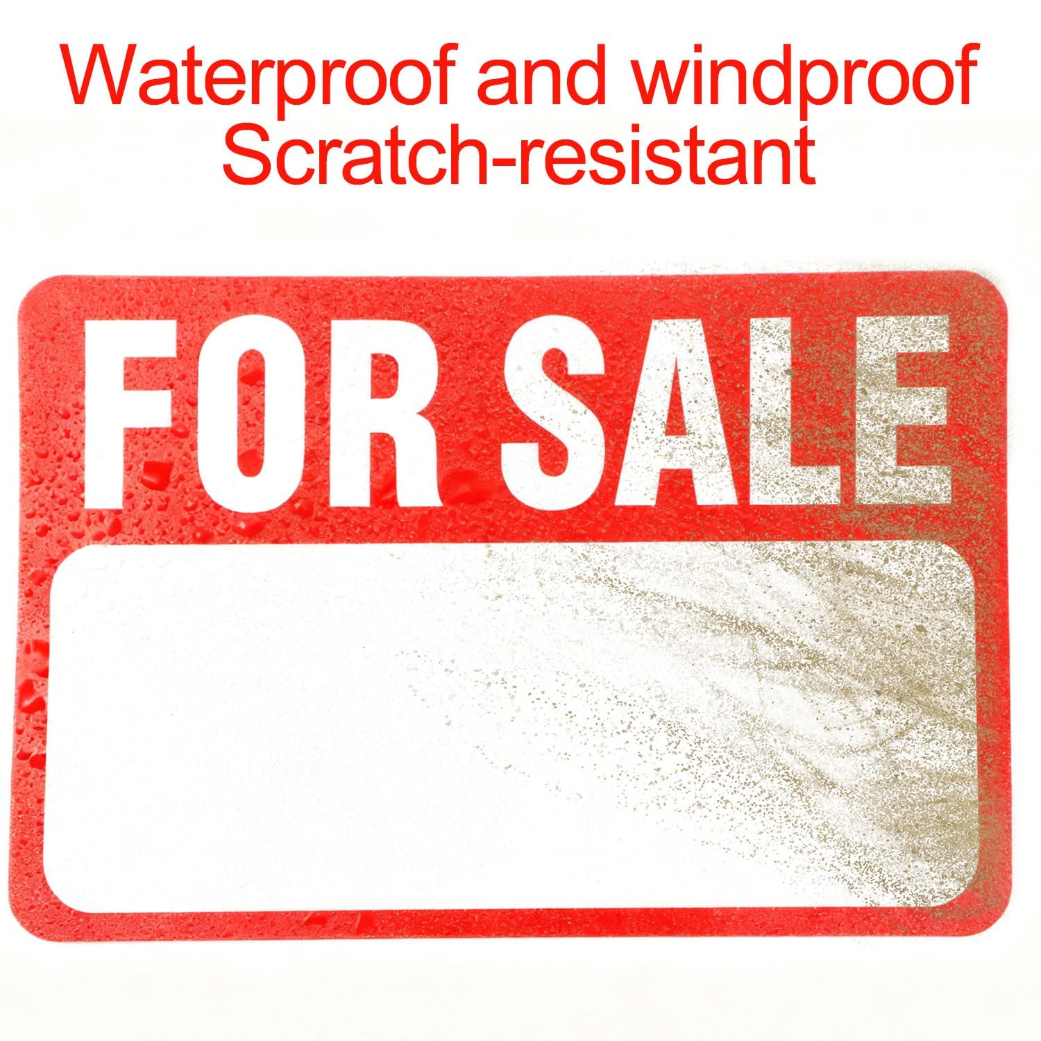 "2pcs SelfAdhesive Car Stickers for Sale Large Window Signage 12x8in"