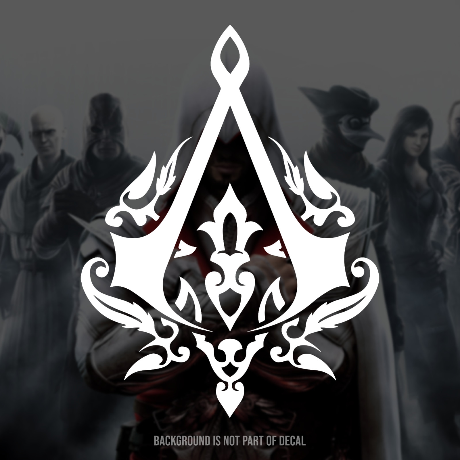 Assassin's Creed Revelations Crest Vinyl Decal Sticker